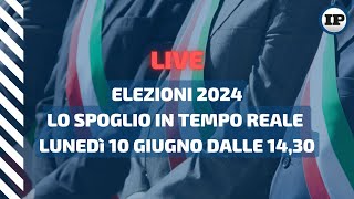 LIVE  Elezioni 2024  Spoglio elettorale [upl. by Kylynn]