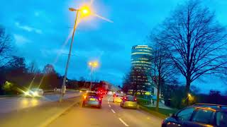 Pov Night Driving Nissan Jönköping Centrum Area Spotting Just4K [upl. by Toth446]