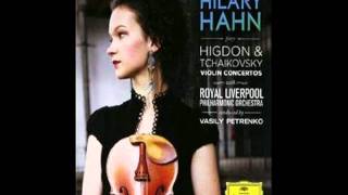 Violin Concerto In D Major Op 35  Allegro Moderato Part Two  Hilary Hahn [upl. by Orsino]