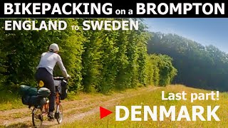 Longdistance cycling amp camping on a Brompton So happy Denmark [upl. by Clie]