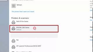 How to install Epson L360 Printer on Windows 10 Manually with Basic Drivers [upl. by Bethanne]