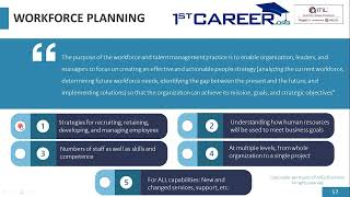 Workforce Planning  Create Deliver and Support  1stcareerorg  PeopleCert  AXELOS [upl. by Saint738]