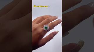 Silver designer beautiful spinning ring 🌸💍 with 67 discount shorts viral youtubeshorts [upl. by Ylrad]