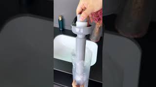 Bathroom wash basin drain that can prevent odor and insects 😱 [upl. by Farrica]