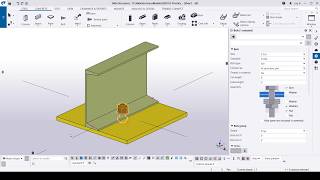 How to model bevel washer in Tekla structures [upl. by Ynned]