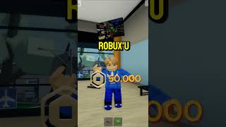 Brookhavenda Ağırlığı Kaldır🏋️ ROBUXU⏣ Kazan roblox brookhaven robloxshorts [upl. by Noemi]