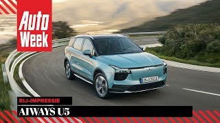 Aiways U5  AutoWeek Review  English subtitles [upl. by Beora]