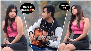 Singing amp Ignoring Prank On Cute Girl  Heart Broken Songs Mashup  Emotional Reations😭  Jhopdi K [upl. by Etteiram]