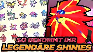 SO BEKOMMT IHR LEGENDÄRE SHINY POKÉMON  Neue Shiny Hunting Methode im Pokémon SchwertSchild DLC [upl. by Erotavlas]