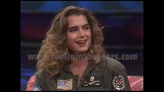 Brooke Shields • Interview Gulf WarDesert ShieldTroops • 1991 Reelin In The Years Archive [upl. by Katharina]