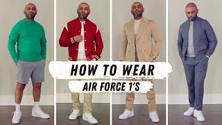 How To Wear Air Force Ones 9 Ways [upl. by Shank]