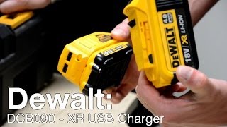 Dewalt DCB090 XR USB Charger  ITS TV [upl. by Allemaj740]