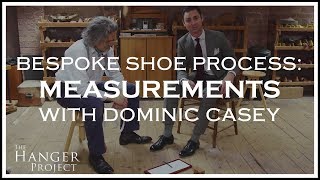 Bespoke Shoe Making Process Measurements  Dominic Casey  Kirby Allison [upl. by Ardnikat]