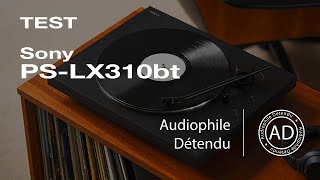 🇯🇵 Sony PSLX310bt une platine vinyle SIMPLE et ABORDABLE [upl. by Benyamin797]