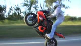 Suzuki GSXR Gixxer 1000  stand up wheelie on highway [upl. by Keverian]