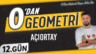 Açıortay  0 DAN Geometri Kampı 12Gün  Rehber Matematik [upl. by Noied]