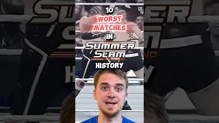 10 WORST Matches in Summerslam History [upl. by Auhel]