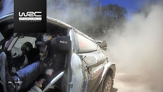 WRC  Rally Guanajuato México 2018 CRASH Elfyn Evans [upl. by Ettennod]