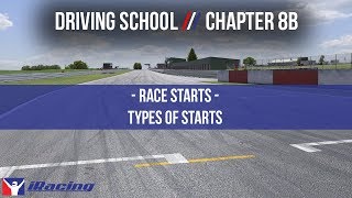 iRacingcom Driving School Chapter 8B Race Starts [upl. by Seftton]