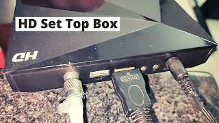 HD Set top box setup guide  How to Connect a HD Set top box to LED TV  HD Set top box setup [upl. by Dyer148]