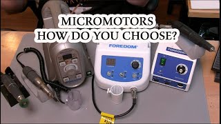 How Do You Choose A Micromotor [upl. by Ydnarb391]