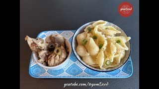 Anchovy Pasta  Simple and Delicious  700 kCal [upl. by Hnamik21]