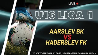 U16 Liga 1 Aarslev BK  Haderslev FK [upl. by Gasperoni]