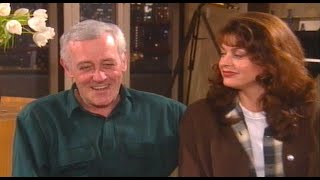 Rewind quotFrasierquot stars John Mahoney amp Jane Leeves  1995 onset interview [upl. by Assilac323]