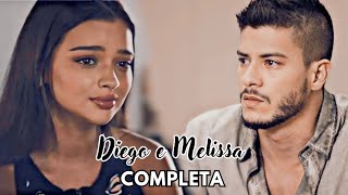 A história de Diego e Melissa  Compelta  comentada [upl. by Edrick306]