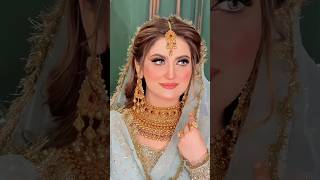 Hiba Bukhari walima makeup 🤍💕pakistaniactresseshowbizloverssmakeuphibabukharijannisarbeautiful [upl. by Nagard938]