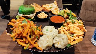 Woodbox Cafe Hudson Lane Gtb Nagar Delhi  Herbivorous Veg Platter Honest Review  Khapra Vlogs [upl. by Arratahs]