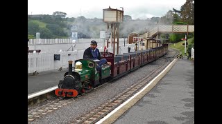 A Round Trip with quotLindaquot on the Beer Heights Light Railway  14092021 [upl. by Ahsimac578]