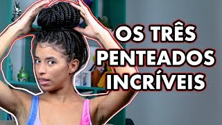 PENTEADOS PARA TRANÇAS BOX BRAIDS [upl. by Neehsas]