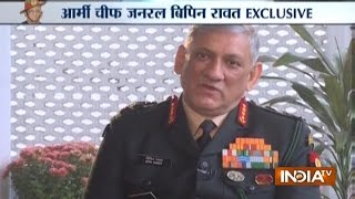 Army Chief Bipin Rawat Exclusive Interview Says Can Tackle Pakistan and China Simultaneously [upl. by Eeliram]