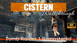 Tomb Raider 1 Remastered  Cistern Walkthrough PS5 4K Modern Controls [upl. by Fiedler]