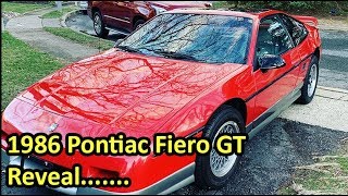 1986 Pontiac Fiero GT Reveal [upl. by Seta838]