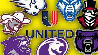 United Athletic Conference  All Logos RANKED [upl. by Risser]