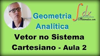 GRINGS  Geometria Analítica  Vetor no Sistema Cartesiano  Aula 2 [upl. by Alra]