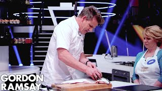 Gordon Ramsay Makes a Steak Sandwich in Spain with Tilly Ramsay [upl. by Llenahc849]