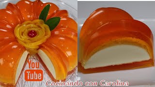 GELATINA FLOTATINA CON QUESO CREMA [upl. by Notnroht]