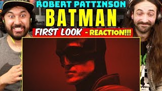 THE BATMAN Robert Pattinson  FIRST LOOK BATSUIT REVEAL  REACTION [upl. by Edmond]