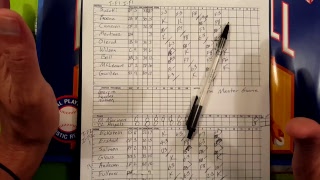 Apba Master Game  01 Mariners  02 Angels [upl. by Ynnavoeg]