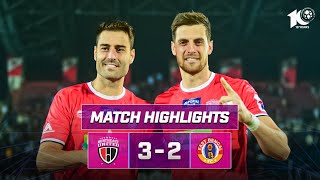 Match Highlights  NorthEast United FC 32 East Bengal FC  MW 14  ISL 202324 [upl. by Veljkov]