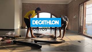 Lockdown Home Workout  DOMYOS Weight Training Dips Station 900  Decathlon  Assemble  User Review [upl. by Ordnagela300]