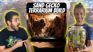 Incredible STENODACTYLUS Terrarium BUILD With SPECIAL Guest [upl. by Ajile]