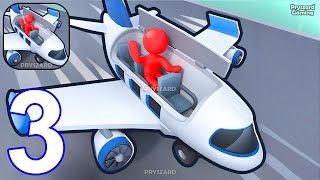 Stickman Amazing Airport  Gameplay Walkthrough Part 3 Stickman Airport Manager iOS Android [upl. by Emanuel]