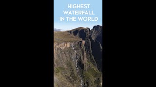 Highest Waterfall in the World  Tugela Falls  South Africa [upl. by Haslam]