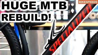 Specialized Epic Rebuild Mountain Bike Service Restoration [upl. by Deery46]