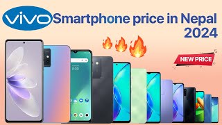 ALL Vivo Smartphone Prices in Nepal 2024 Budget to Flagship [upl. by Nwahser]