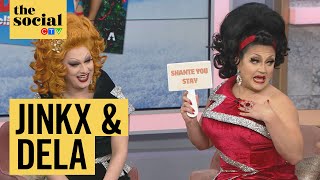 RuPauls Drag Race’s Jinkx Monsoon and BenDeLaCreme  The Social [upl. by Morice]